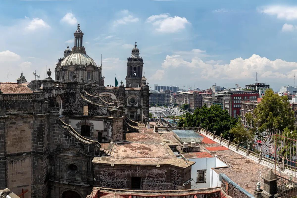 Panoramic view of the Metropolitan Cathedral